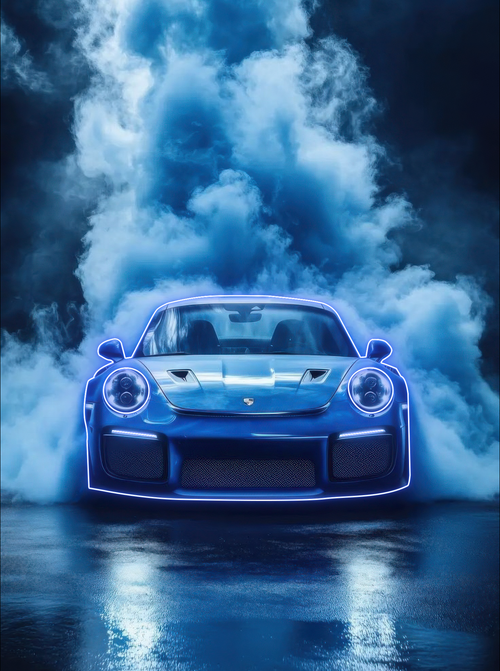 BEAST MODE – Porsche GT2 RS | La performance brute sublimée en lumière