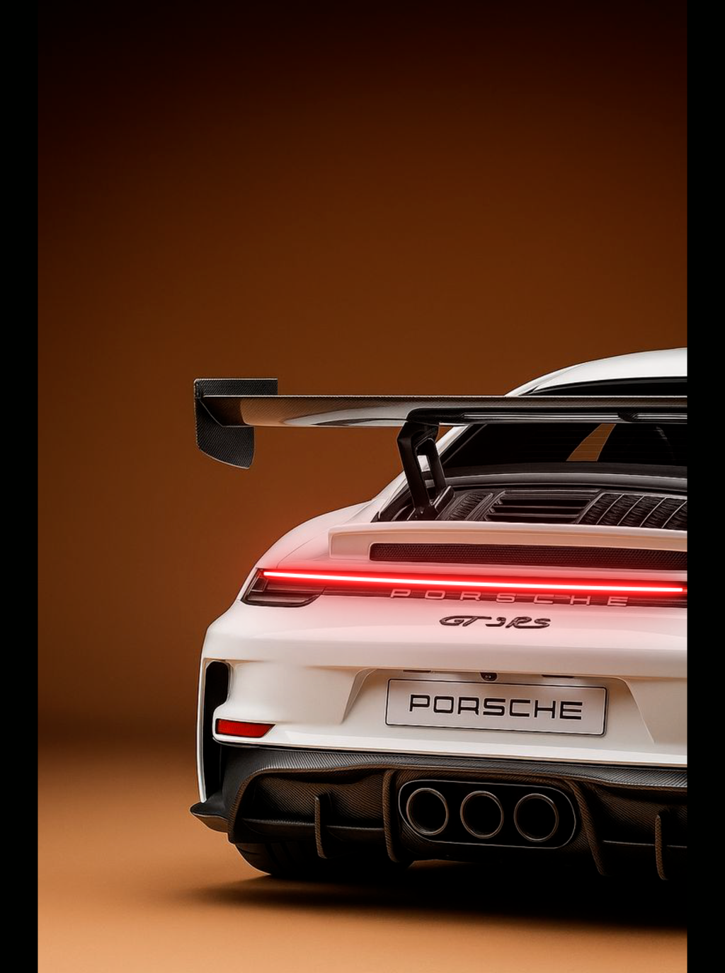 GT3 RS REARLIGHT – Cadre LED Porsche 911 GT3 RS • Art automobile & puissance visuelle Eclarys