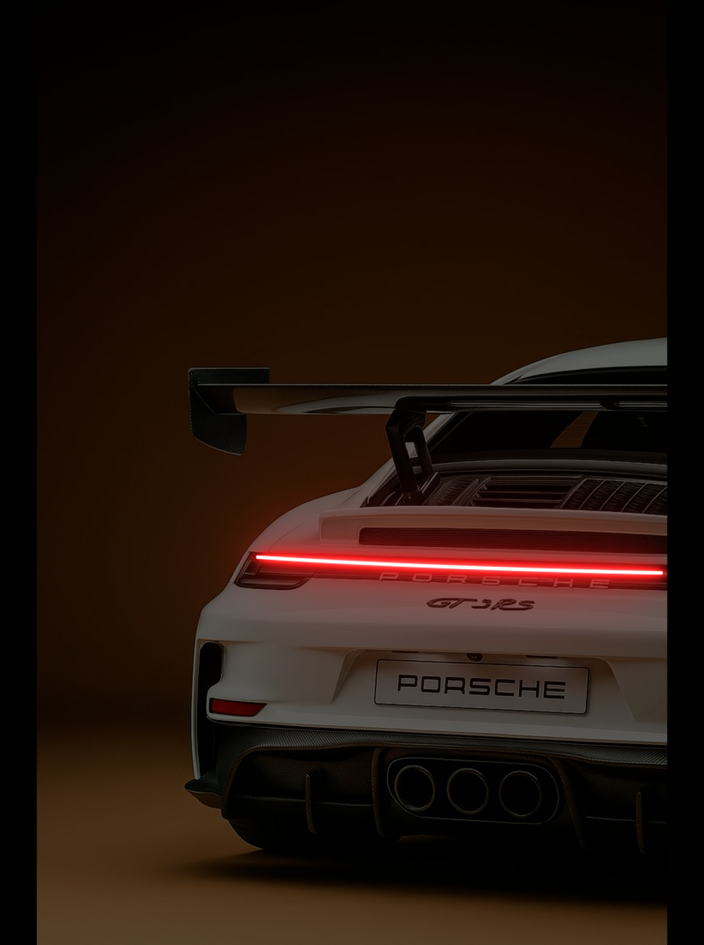 GT3 RS REARLIGHT – Cadre LED Porsche 911 GT3 RS • Art automobile & puissance visuelle Eclarys