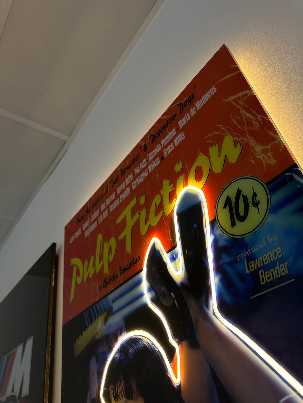 PULP FICTION ICON – Cinéma Pop Art - Tableau LED Époxy Eclarys