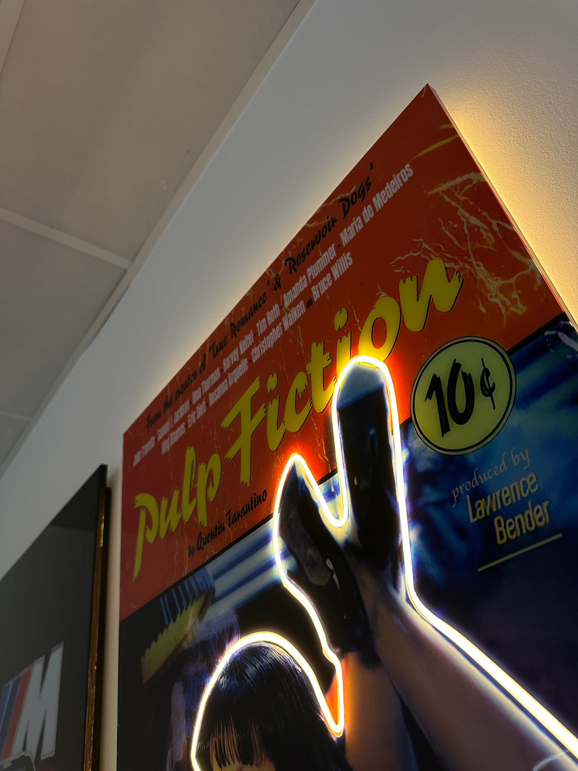 PULP FICTION ICON – Cinéma Pop Art - Tableau LED Époxy Eclarys