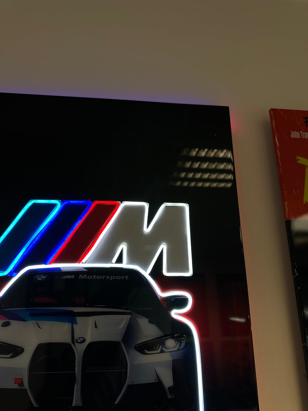 BMW M POWER” – Tableau LED Époxy Motorsport Eclarys