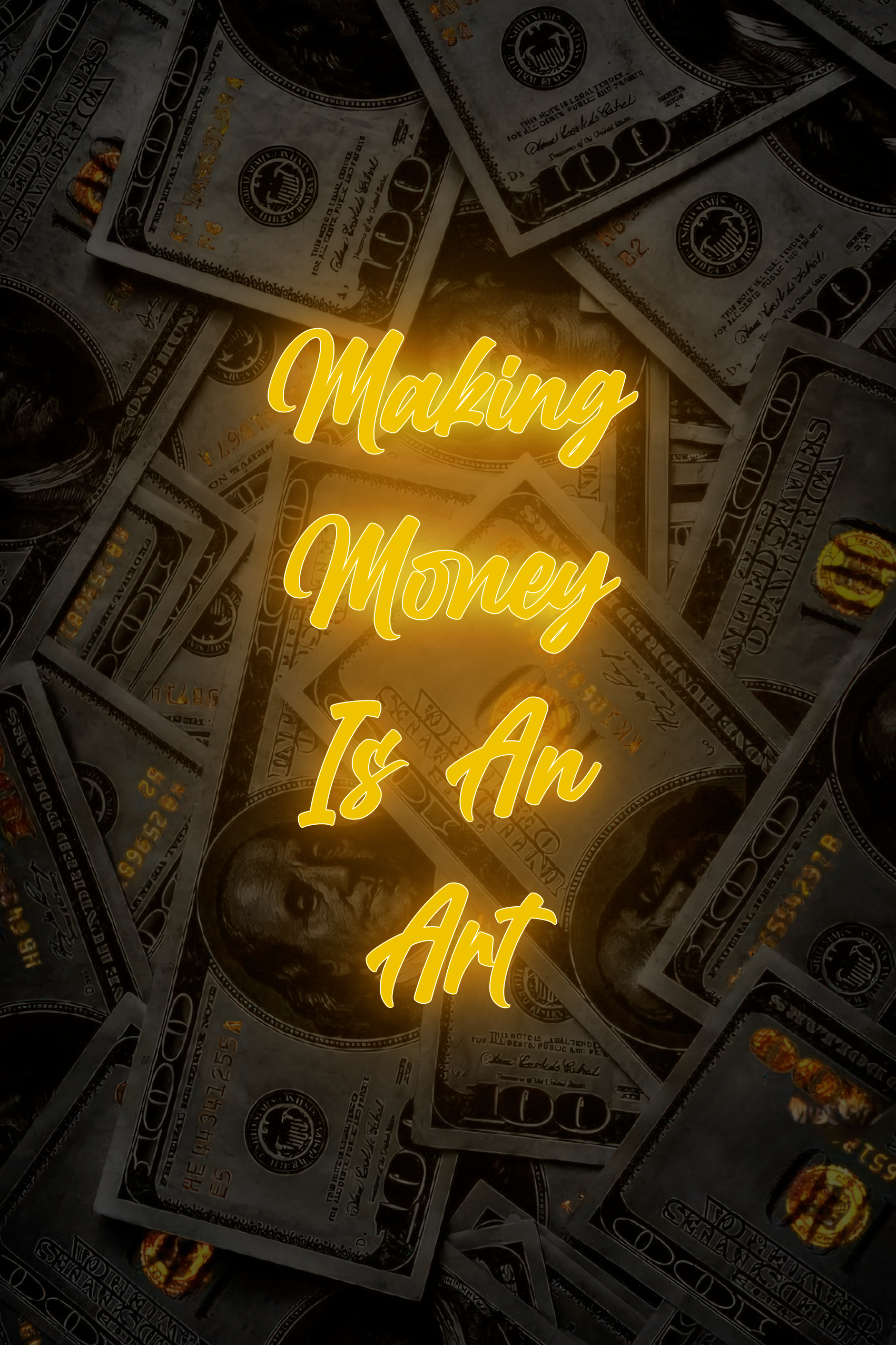MONEY MOTIVATION – Tableau LED Billets & Phrase Inspirante | Ambition & Réussite Eclarys