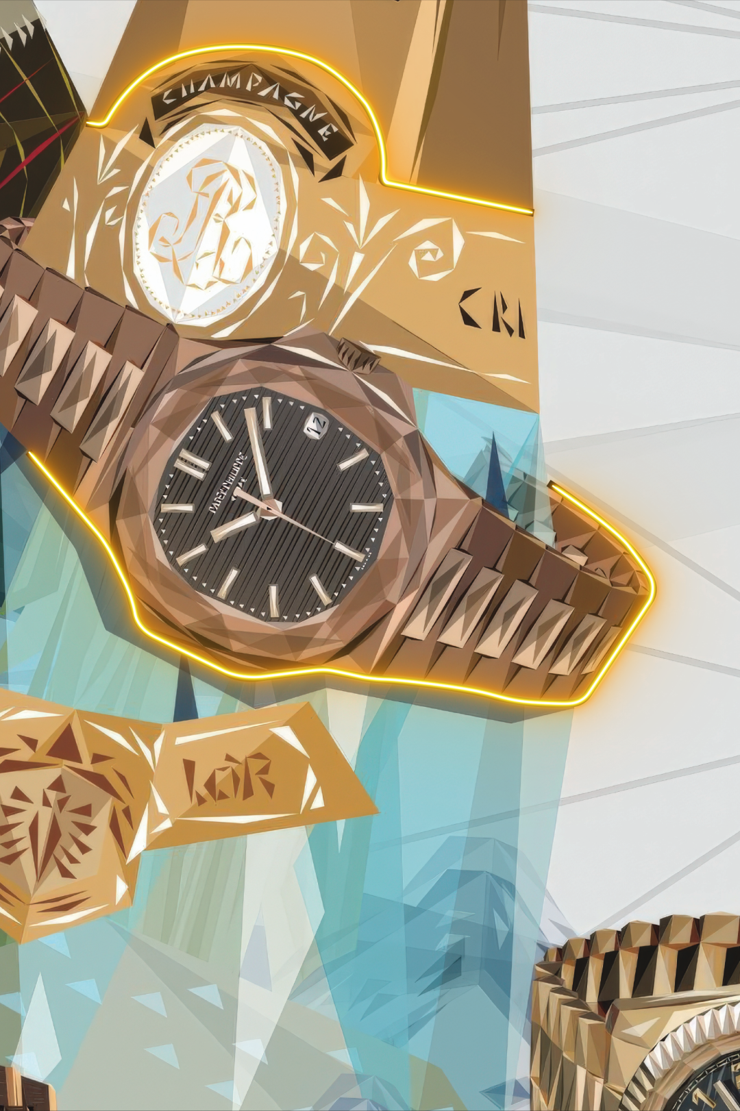 TIME & CHAMPAGNE – Patek Philippe & Cristal Roederer | Luxe & Élégance Eclarys