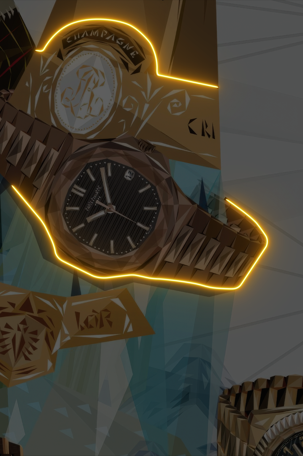 TIME & CHAMPAGNE – Patek Philippe & Cristal Roederer | Luxe & Élégance Eclarys