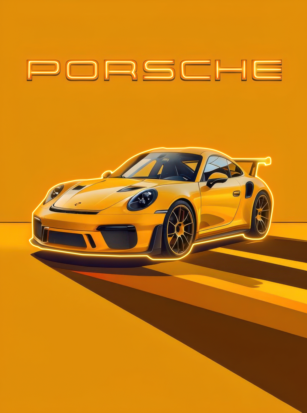 TRACK LEGEND – Porsche 991 GT3 RS | L’âme d’un monstre de circuit en lumière Eclarys