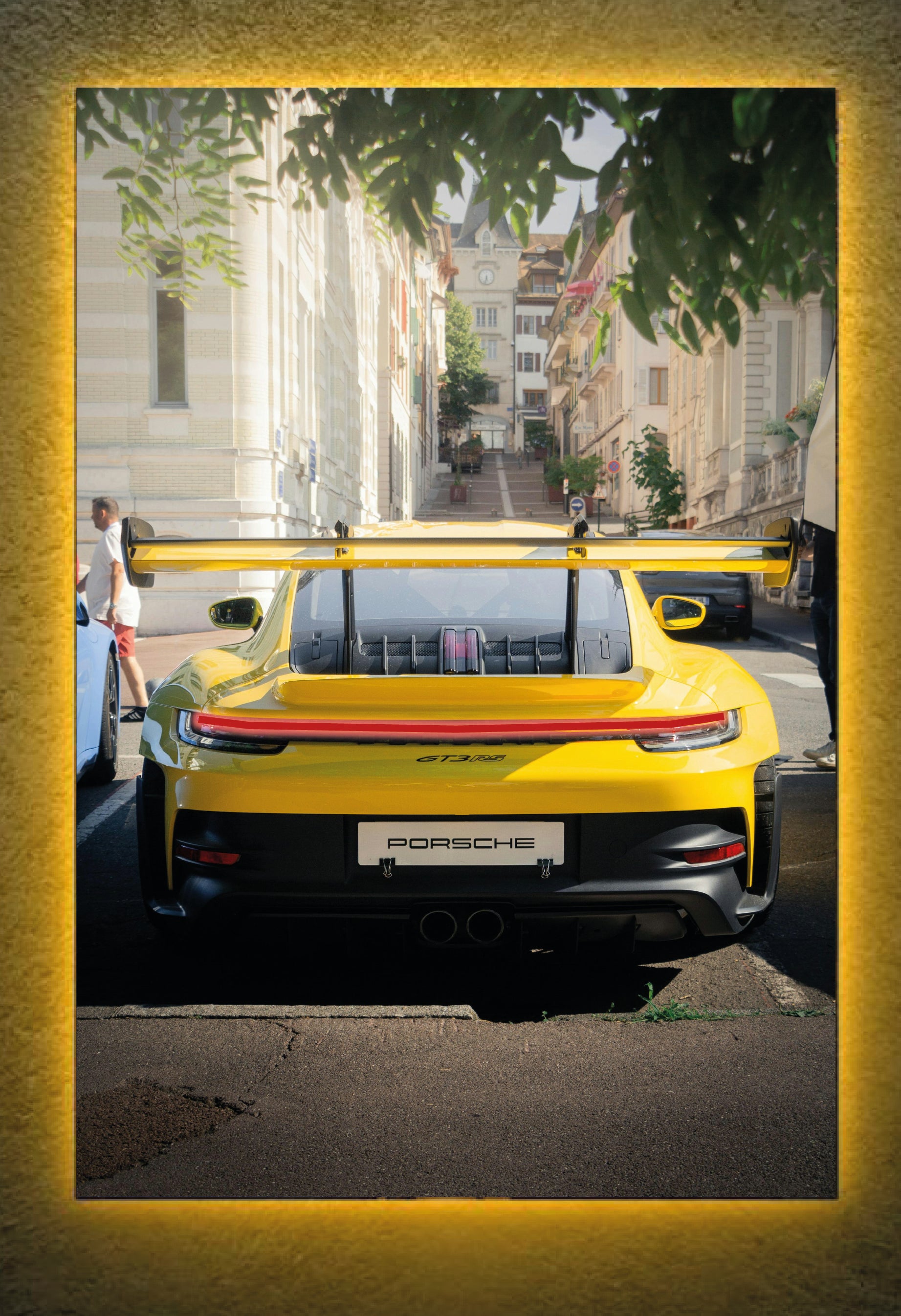 PORSCHE GT3 RS – Yellow Street Edition Eclarys
